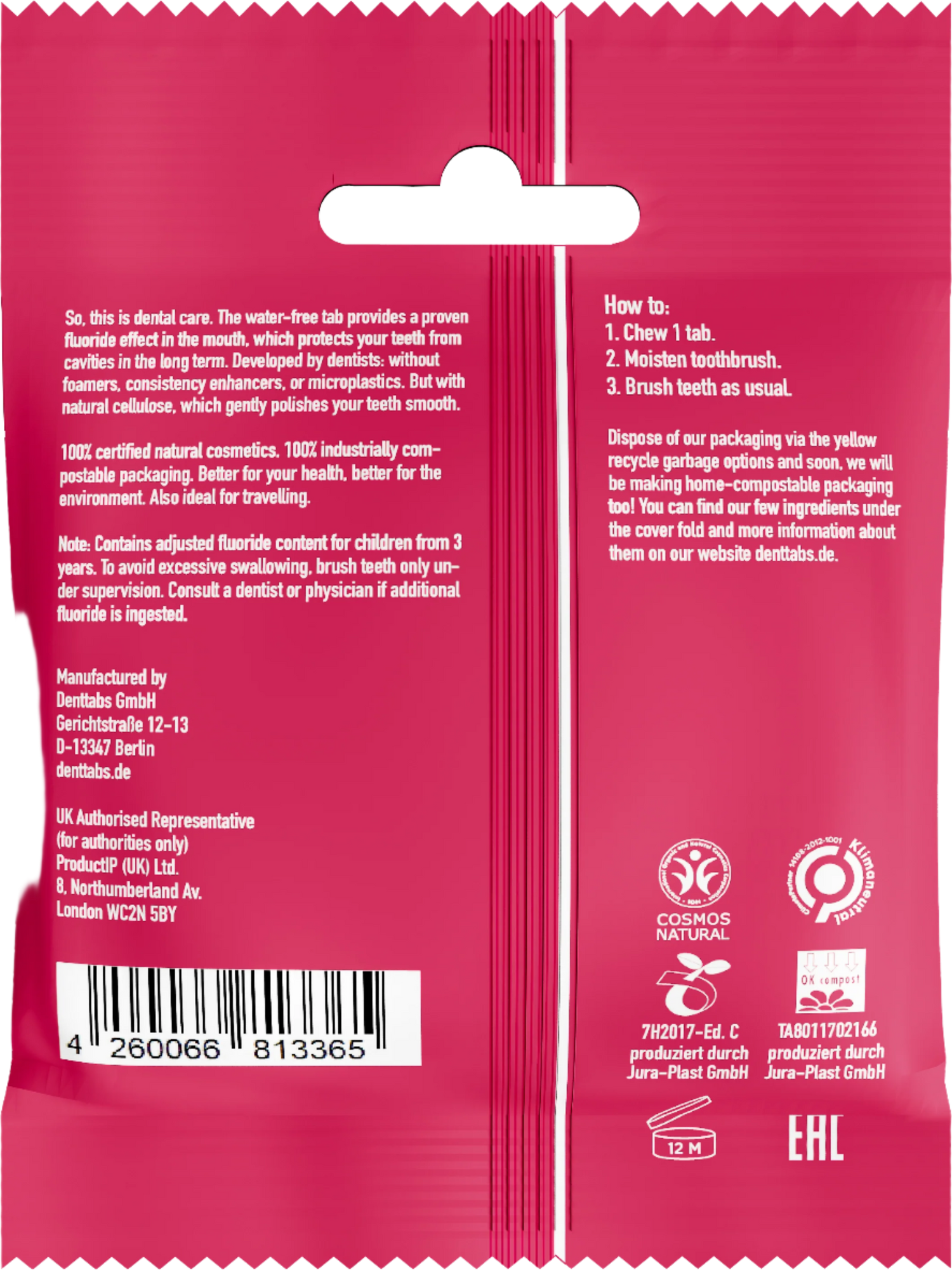 Denttabs - Toothpaste Tablets - Kids