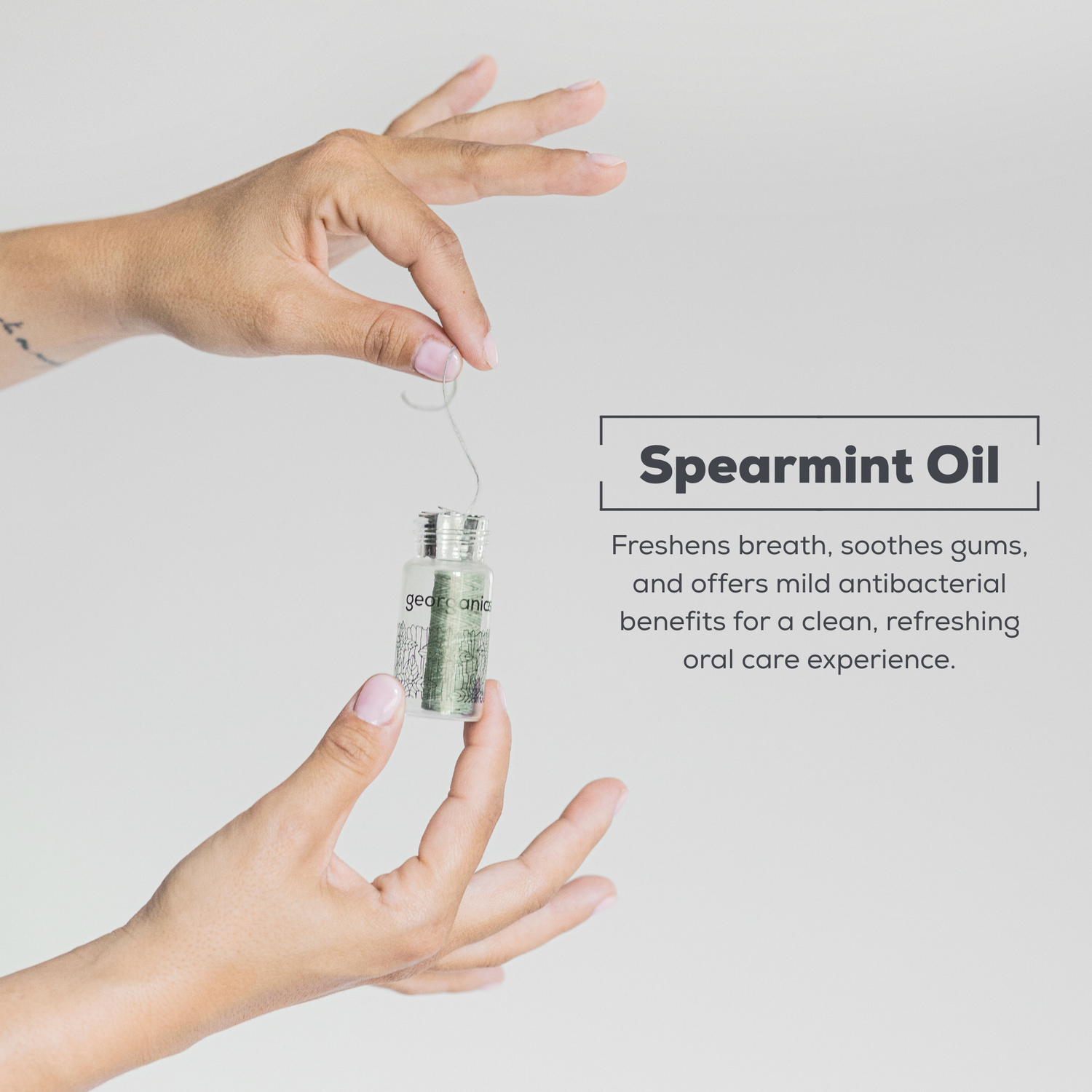 Plastic-Free Dental Floss - Spearmint