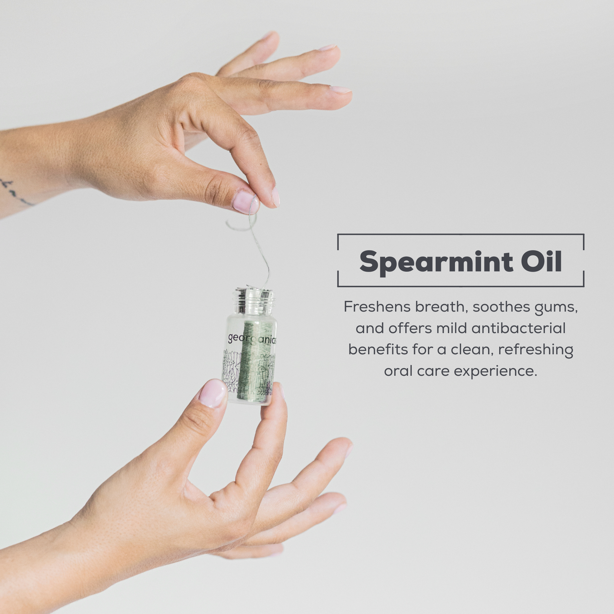 Plastic-Free Dental Floss - Spearmint