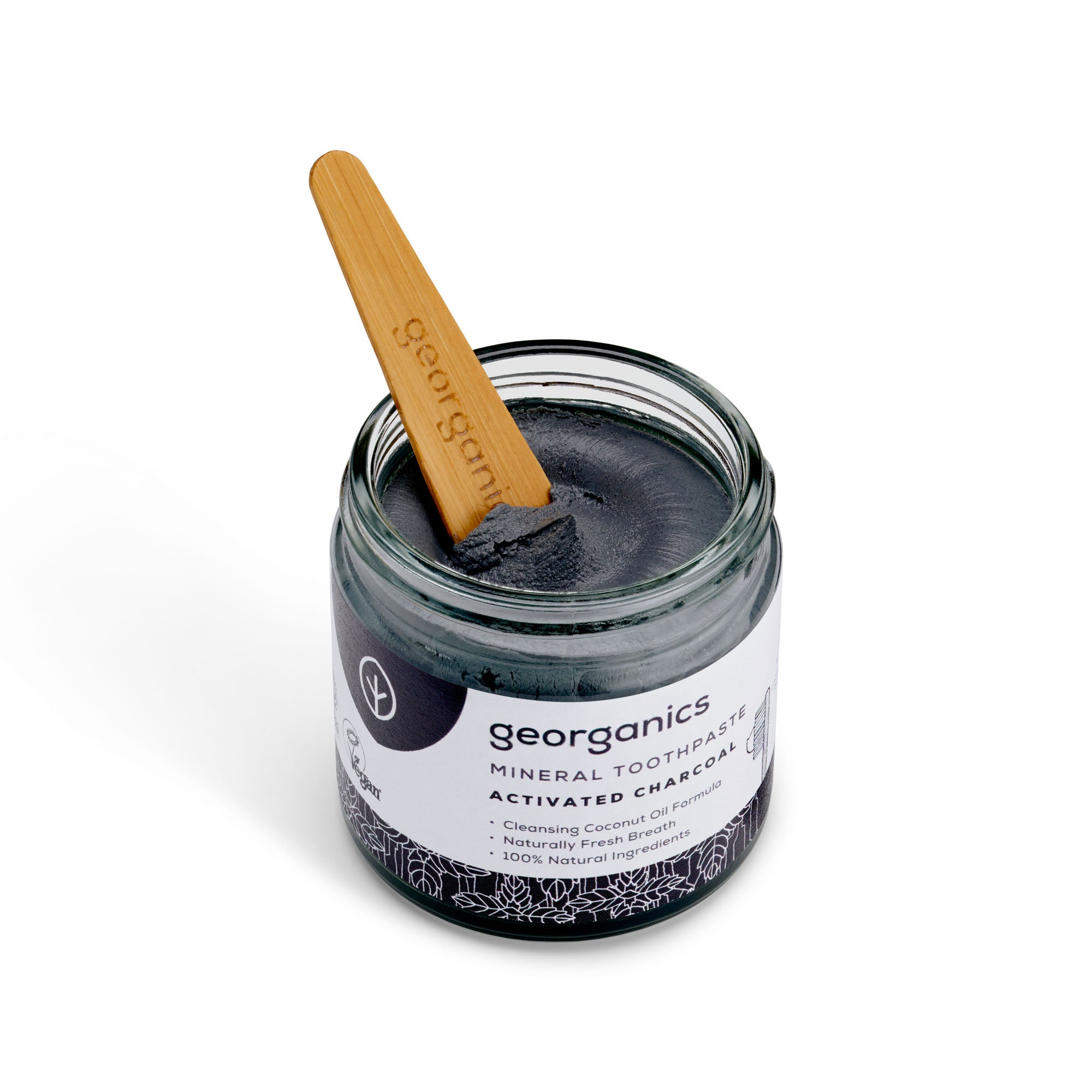 Natural Fluoride Free Toothpaste - Activated Charcoal