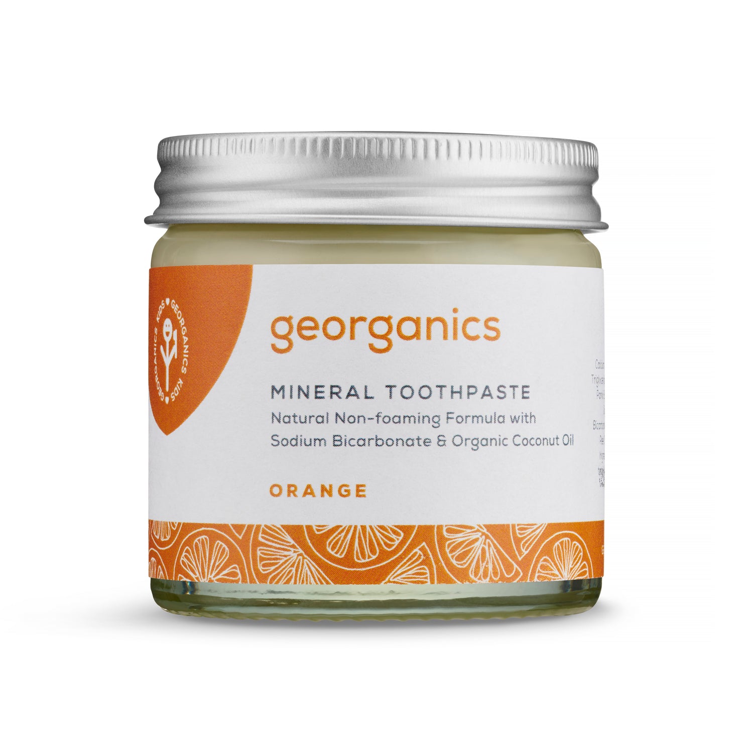 Natural Fluoride Free Toothpaste - Orange