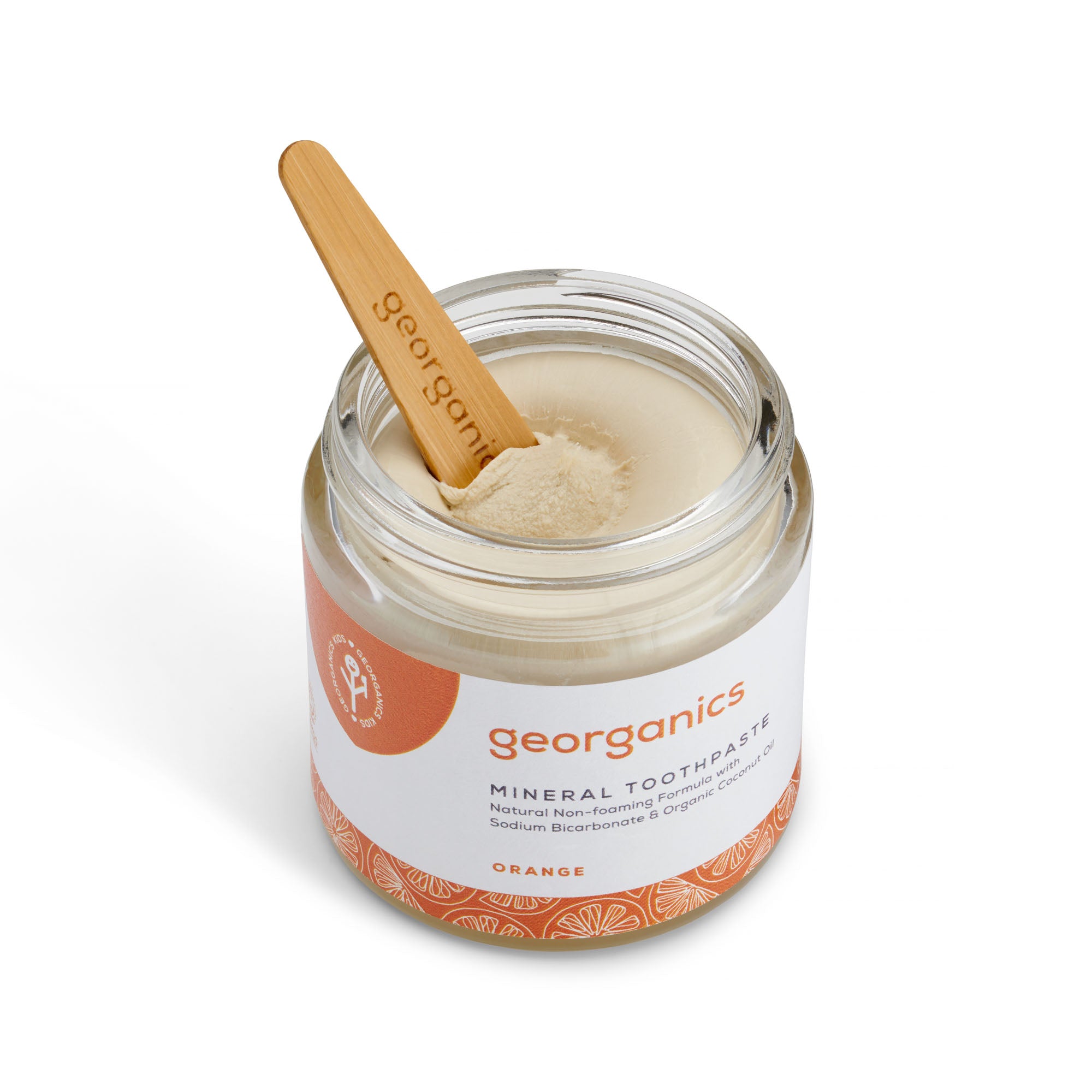 Natural Fluoride-Free Toothpaste - Orange