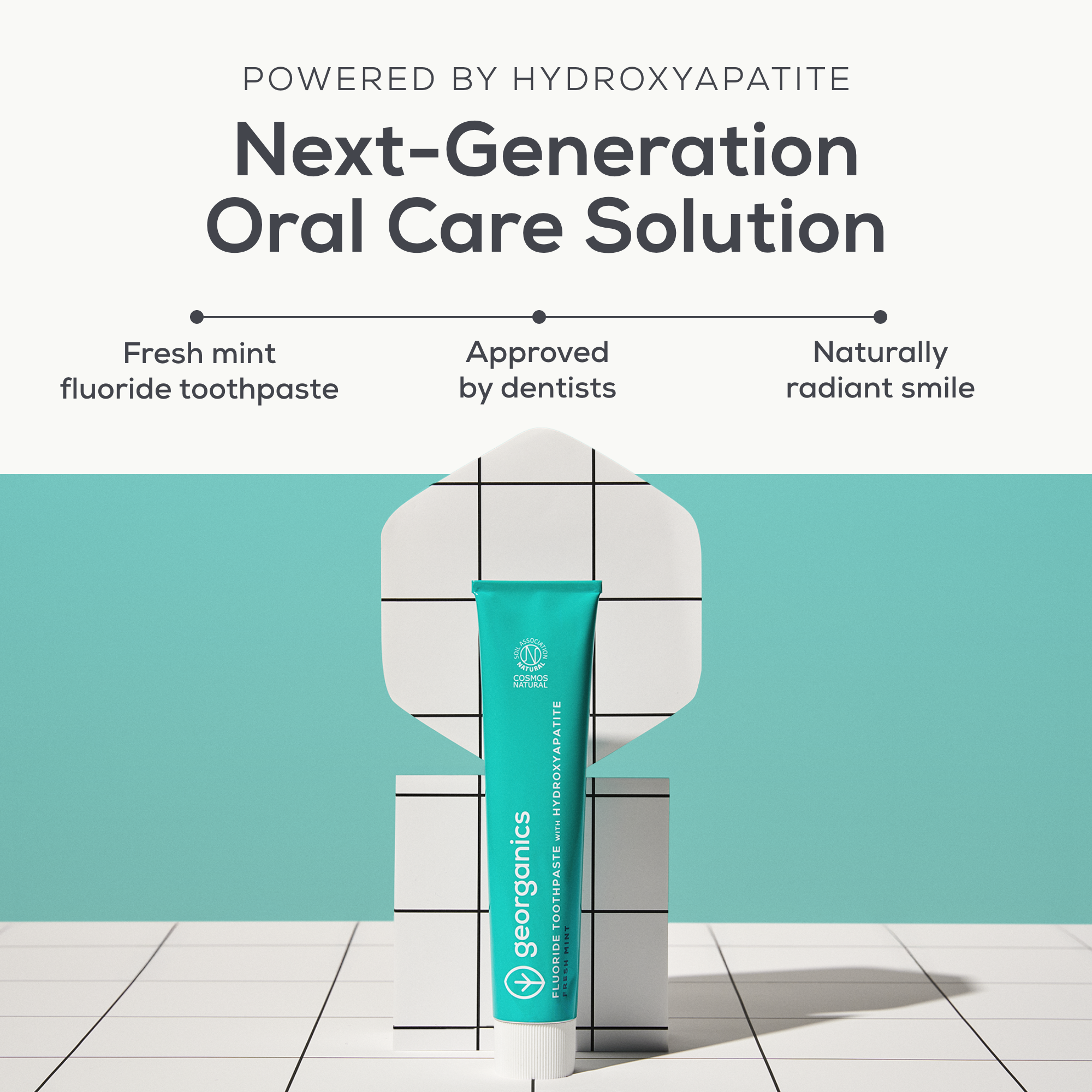 Toothpaste with Hydroxyapatite - Mint