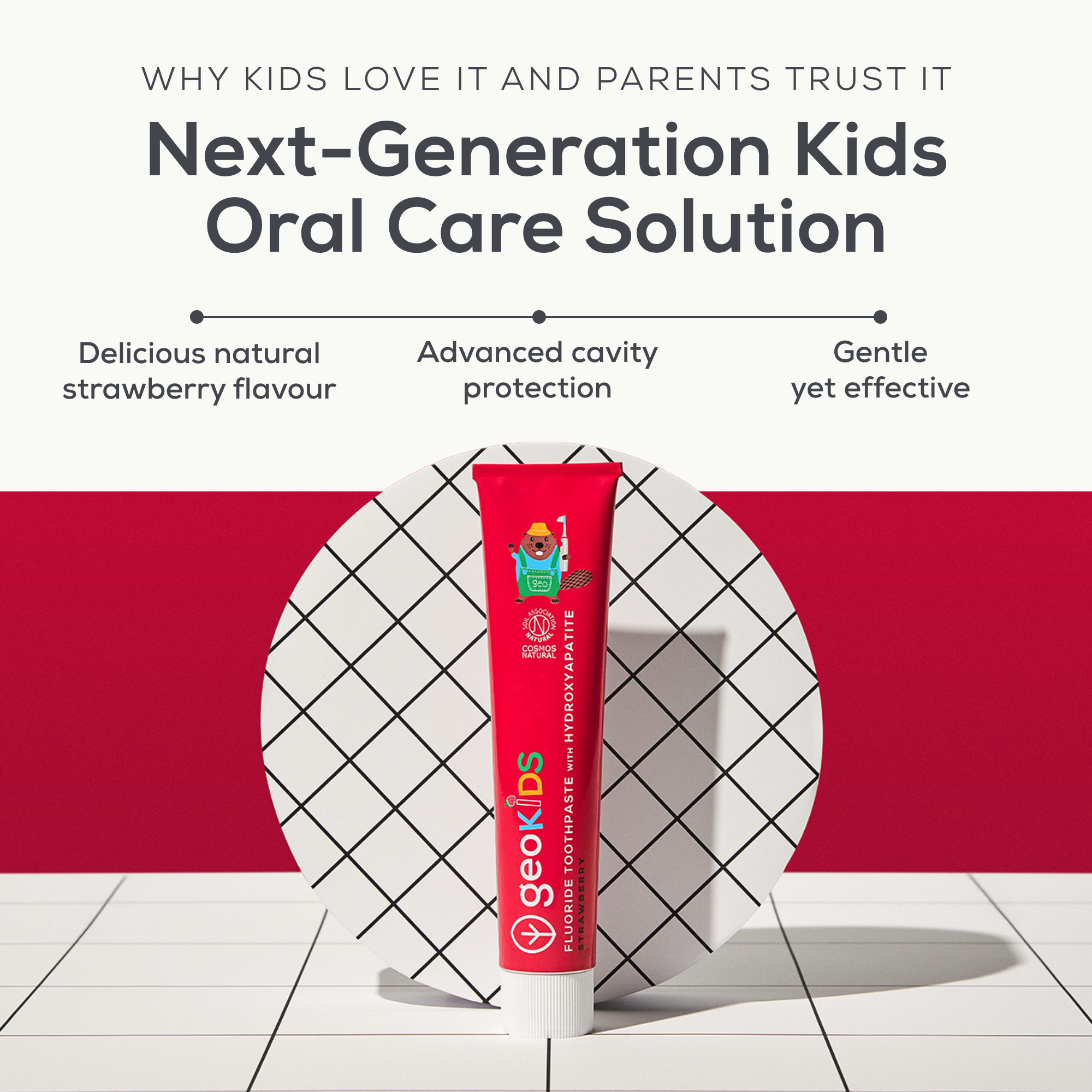 Fluoride Kids Toothapste with Hydroxyapatite