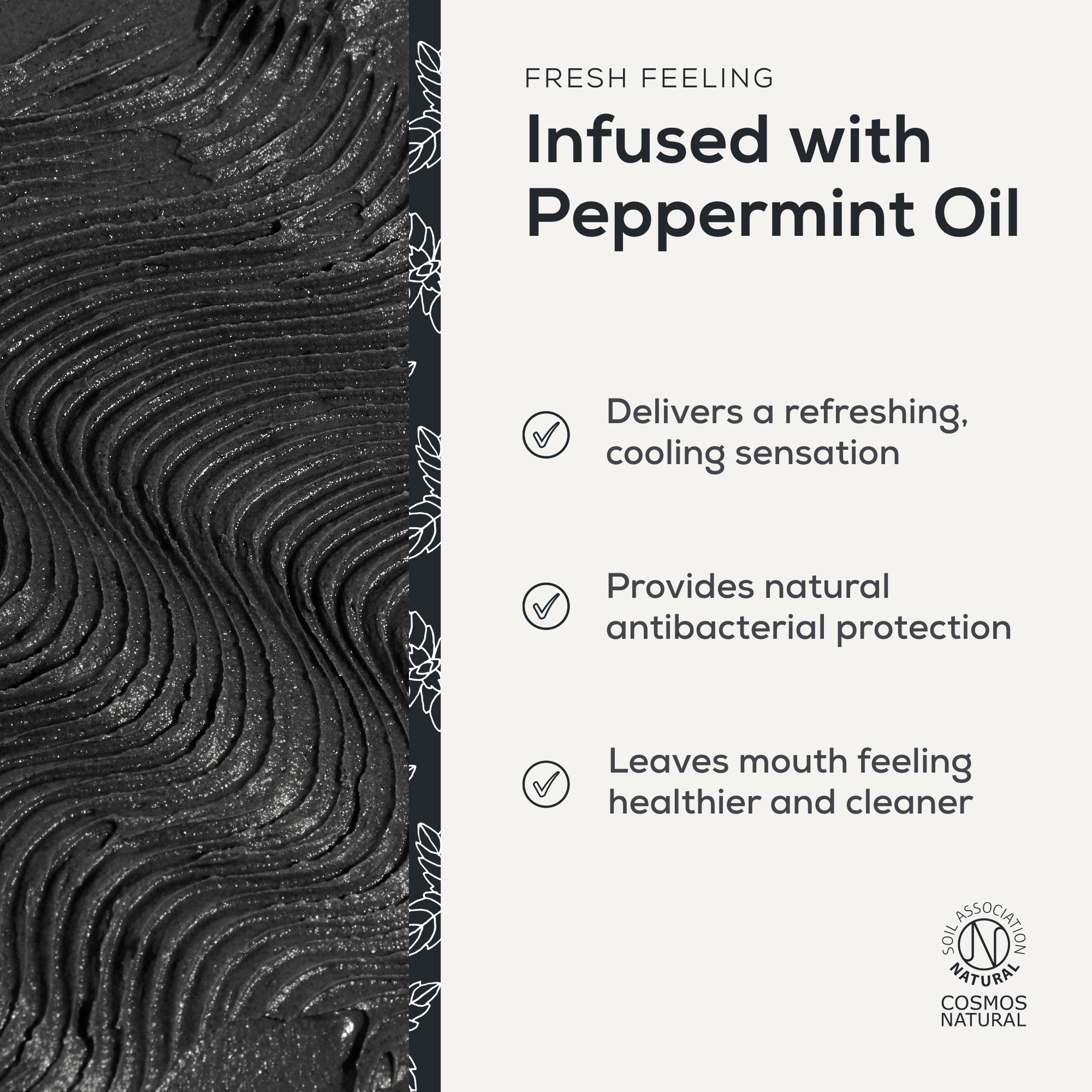Natural Fluoride Free Toothpaste - Activated Charcoal
