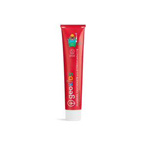 Kids Toothpaste next generation with Hydroxyapatite - Strawberry with Fluoride