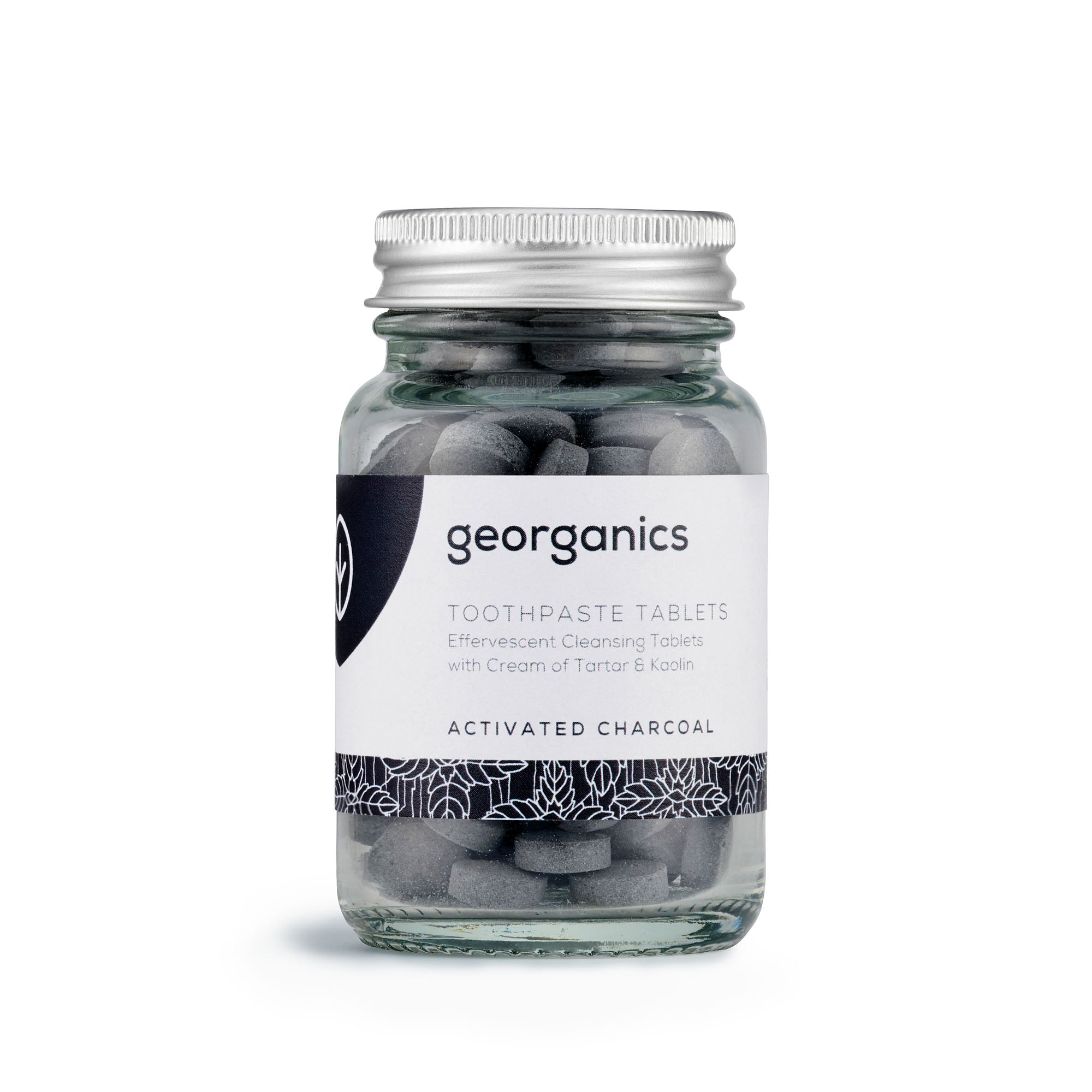 Mineral Toothpaste Tablets - Activated Charcoal 120 Tablets