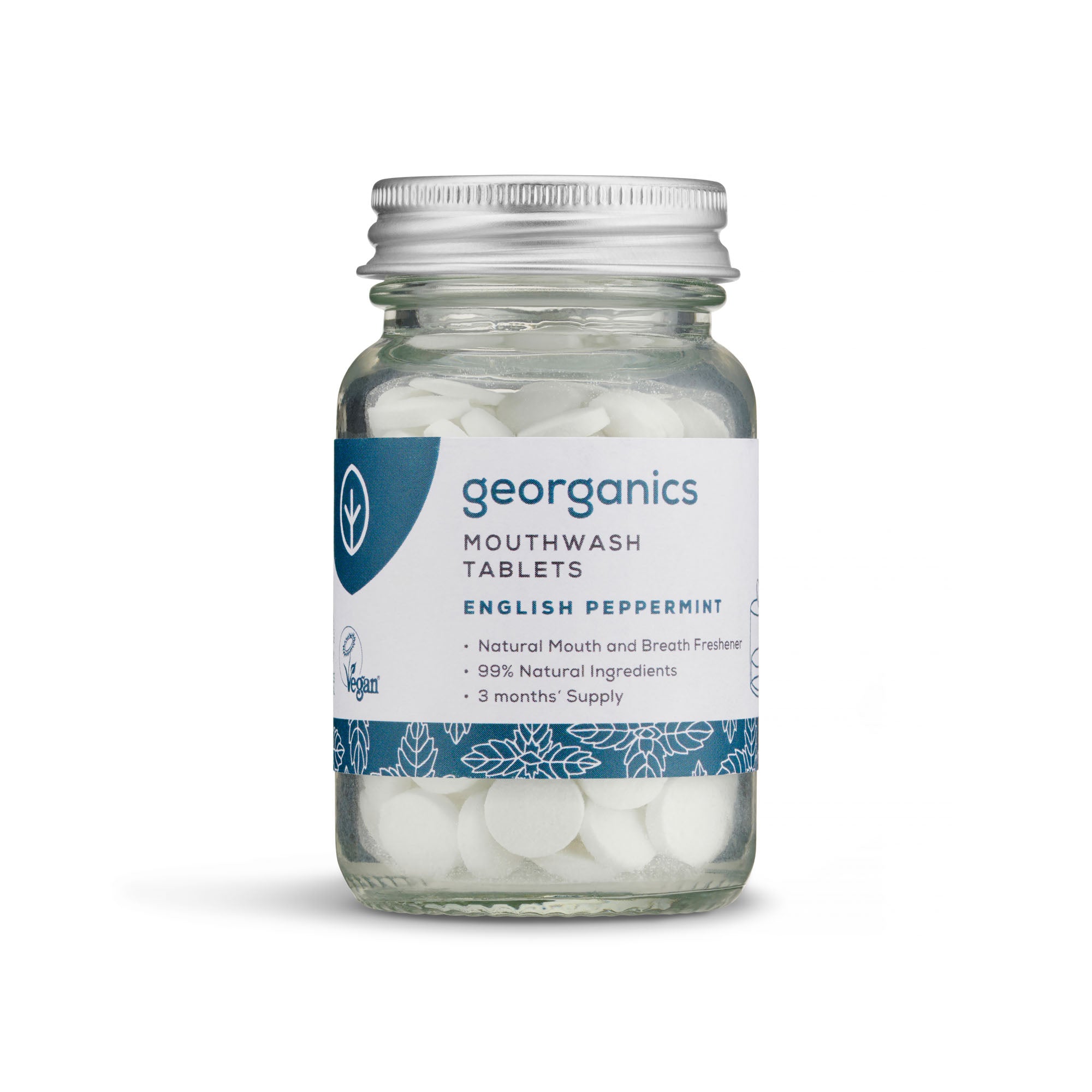 Natural Mouthwash Tablets - Peppermint