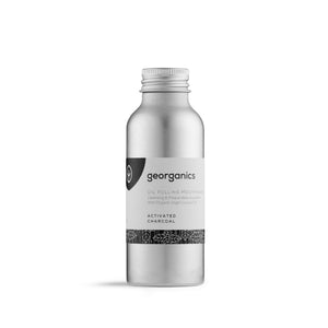 Oil Pulling Mouthwash - Activated Charcoal