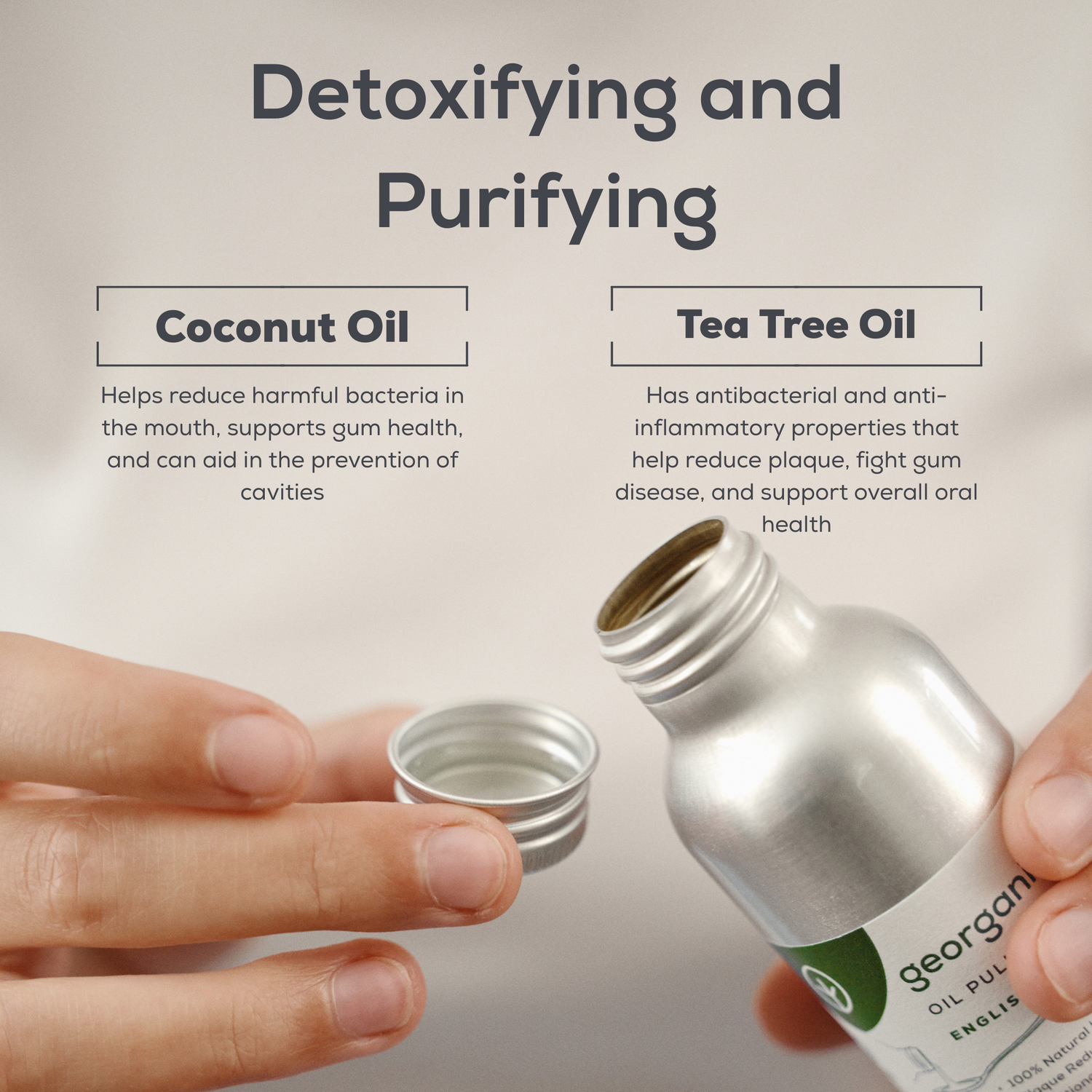 Oil Pulling - Tea Tree