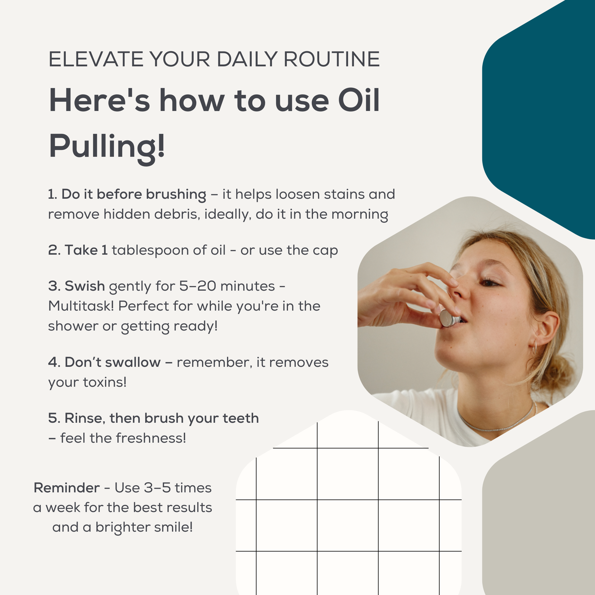 How To use Oil Pulling