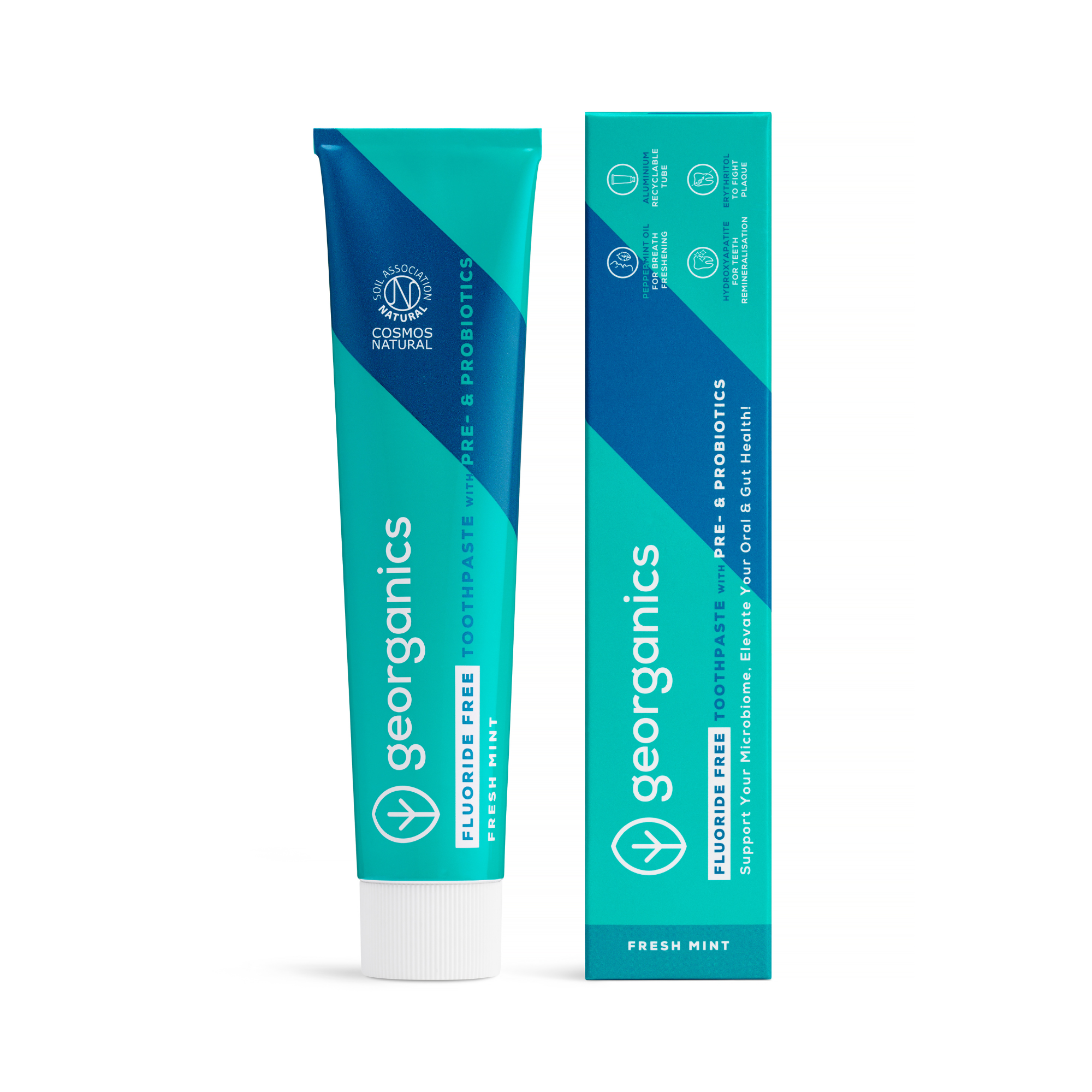 NEW - Prebiotics & Probiotics Toothpaste - Fluoride Free