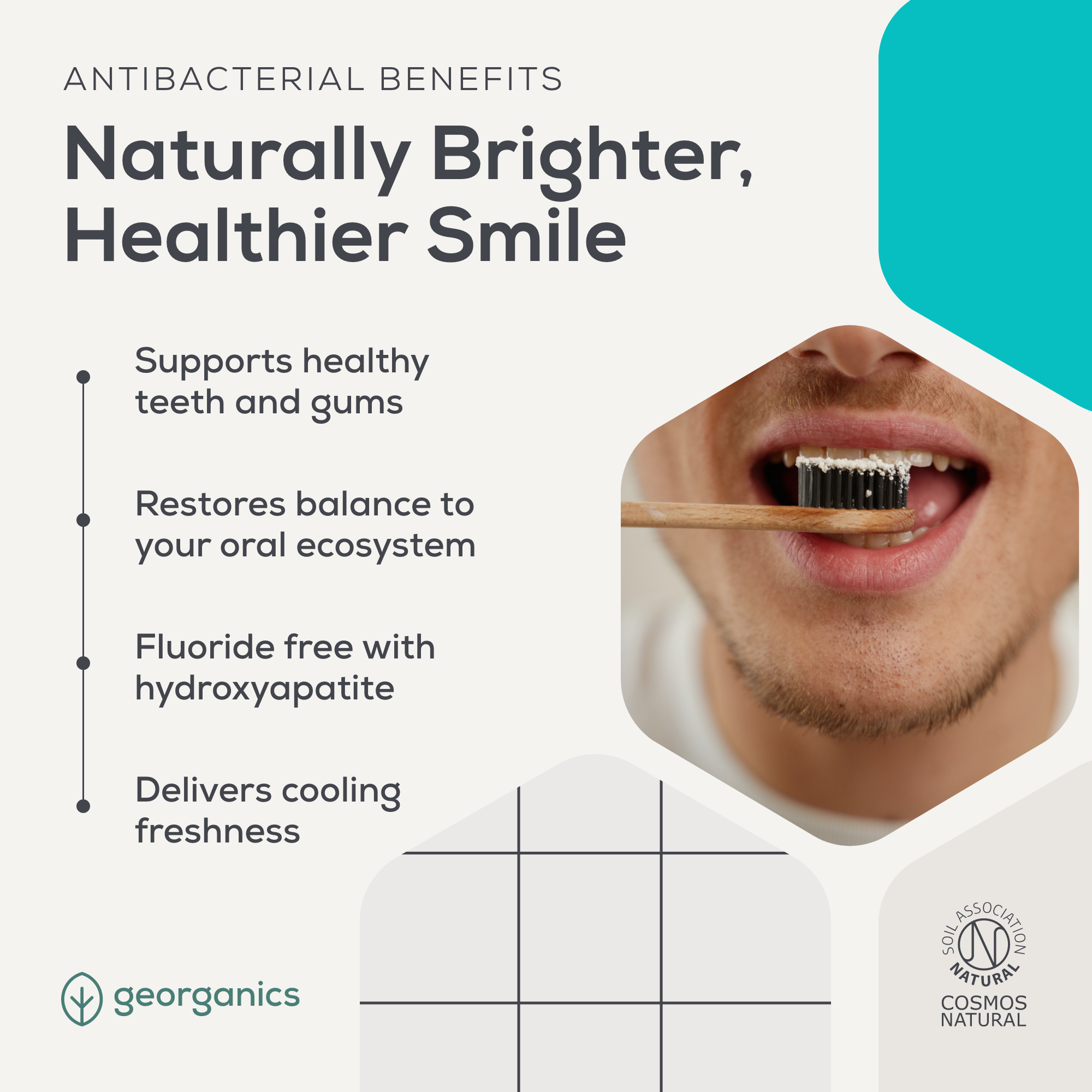 Prebiotics & Probiotics with Hydroxyapatite Toothpaste - Fluoride Free