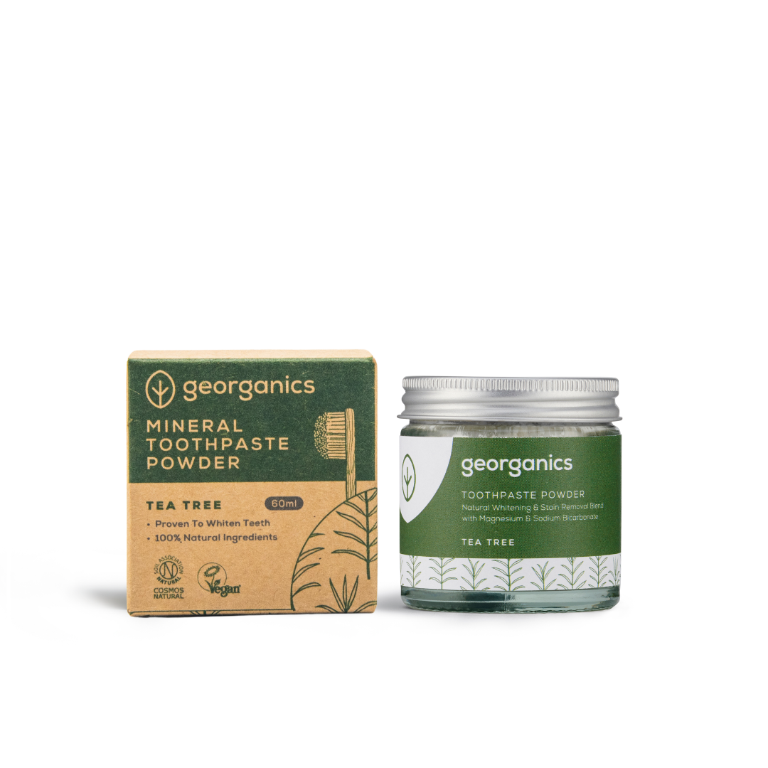 Whitening Mineral Toothpaste Powder - Tea Tree