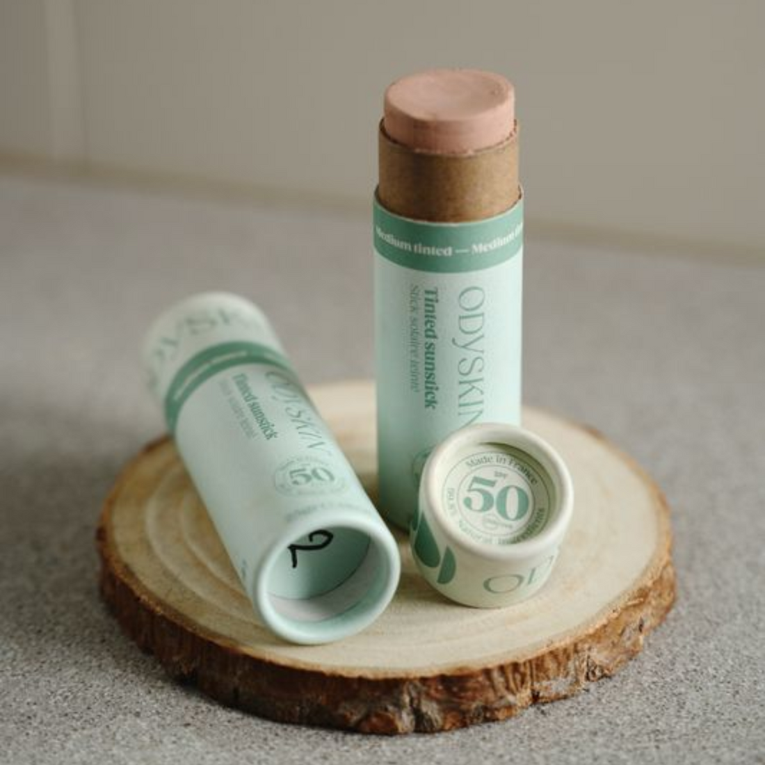 Natural Tinted Sunscreen Stick SPF50 - Odyskin