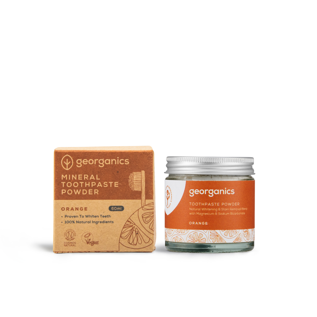Whitening Mineral Toothpaste Powder - Orange