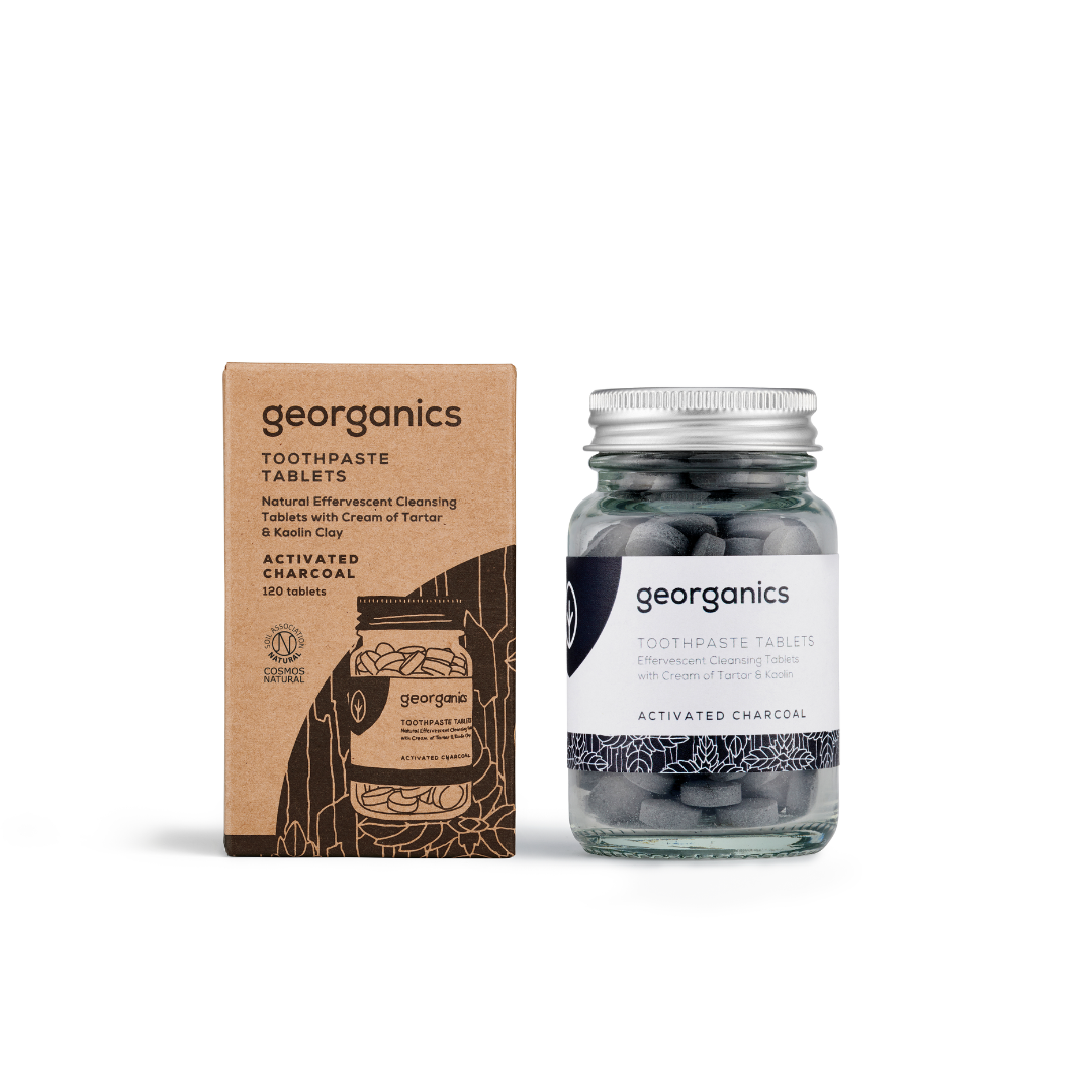 Natural Toothpaste Tablets - Activated Charcoal