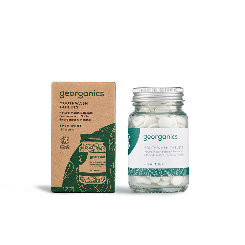 Natural Mouthwash Tablets - Spearmint
