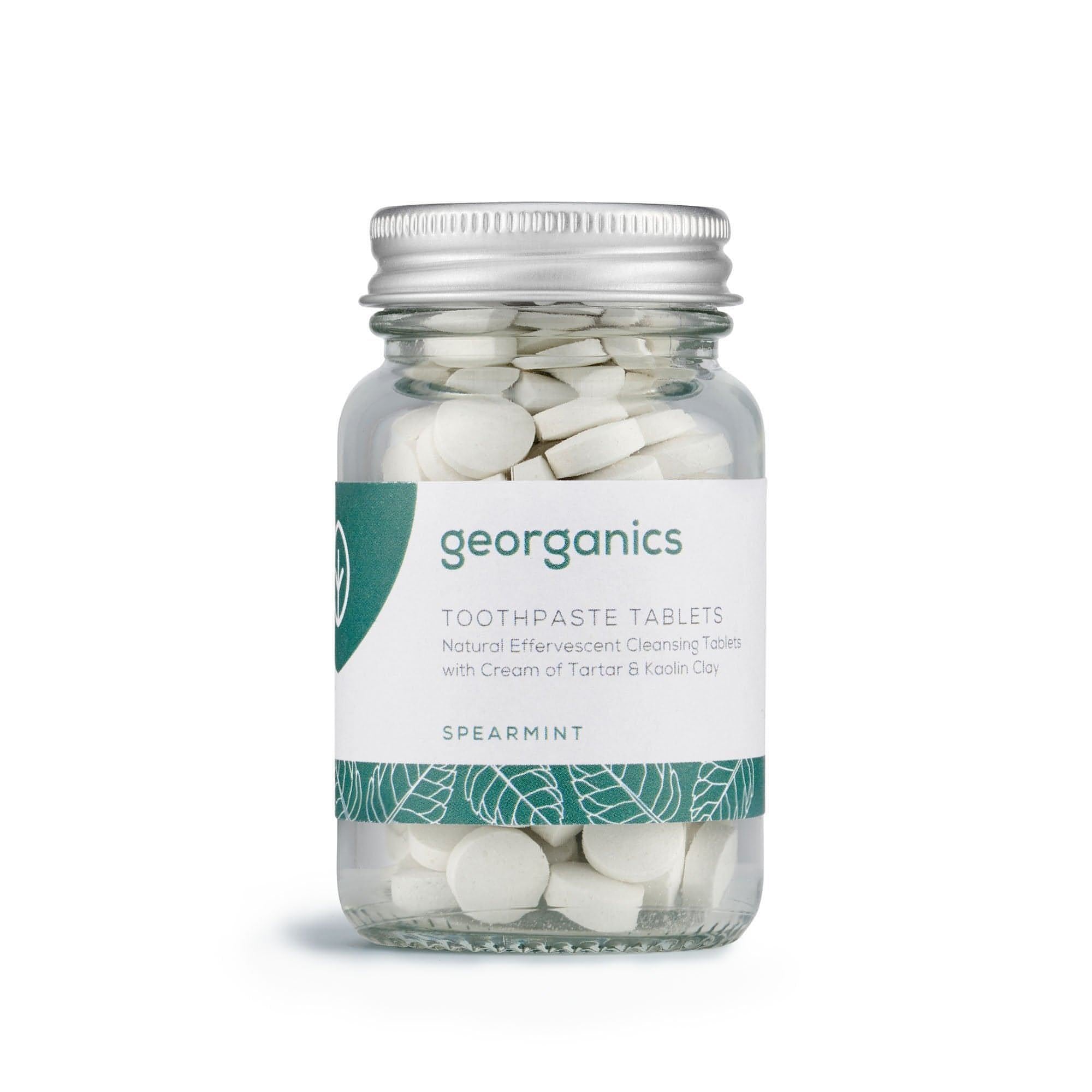 Natural Toothpaste Tablets - Spearmint