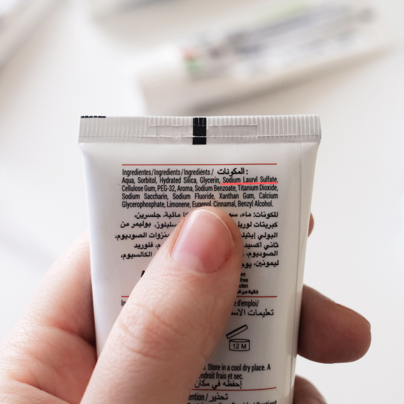 Toothpaste without SLS