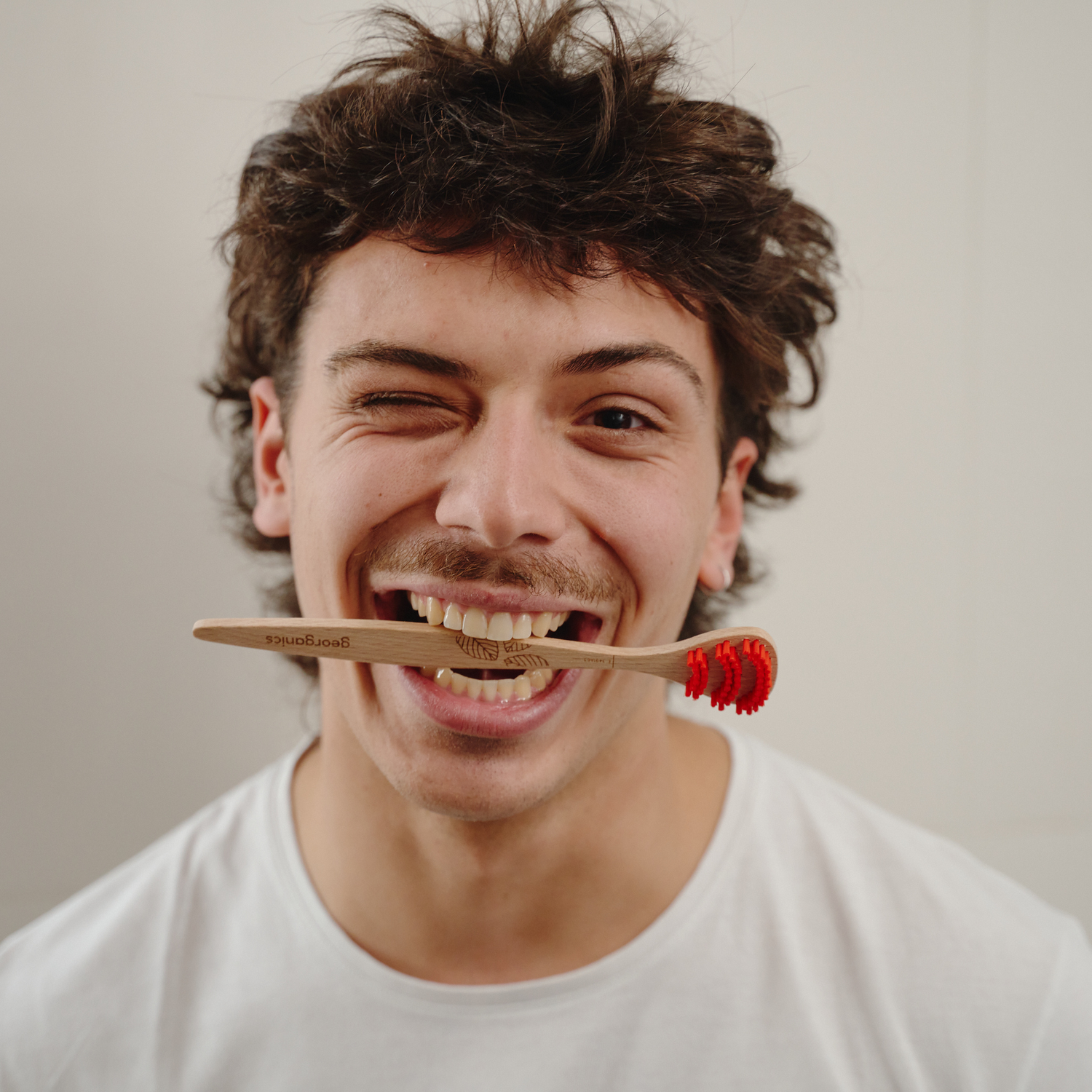 Natural oral care routine