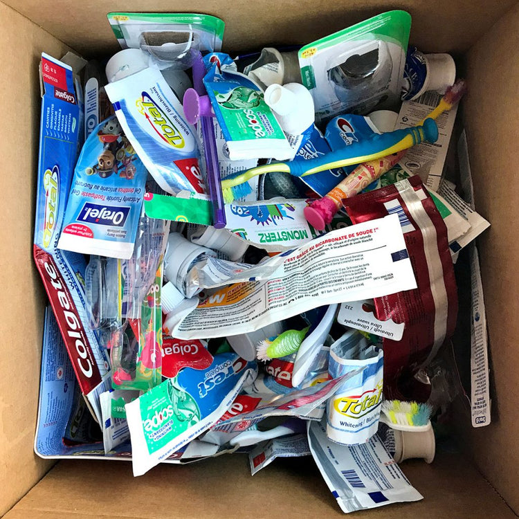 Discarded Toothpaste Why Recycling Toothpaste Tubes is so Challenging? – Georganics