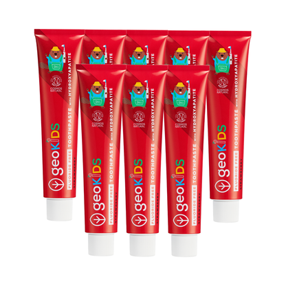 Kids Toothpaste with Hydroxyapatite - Strawberry - Fluoride Free
