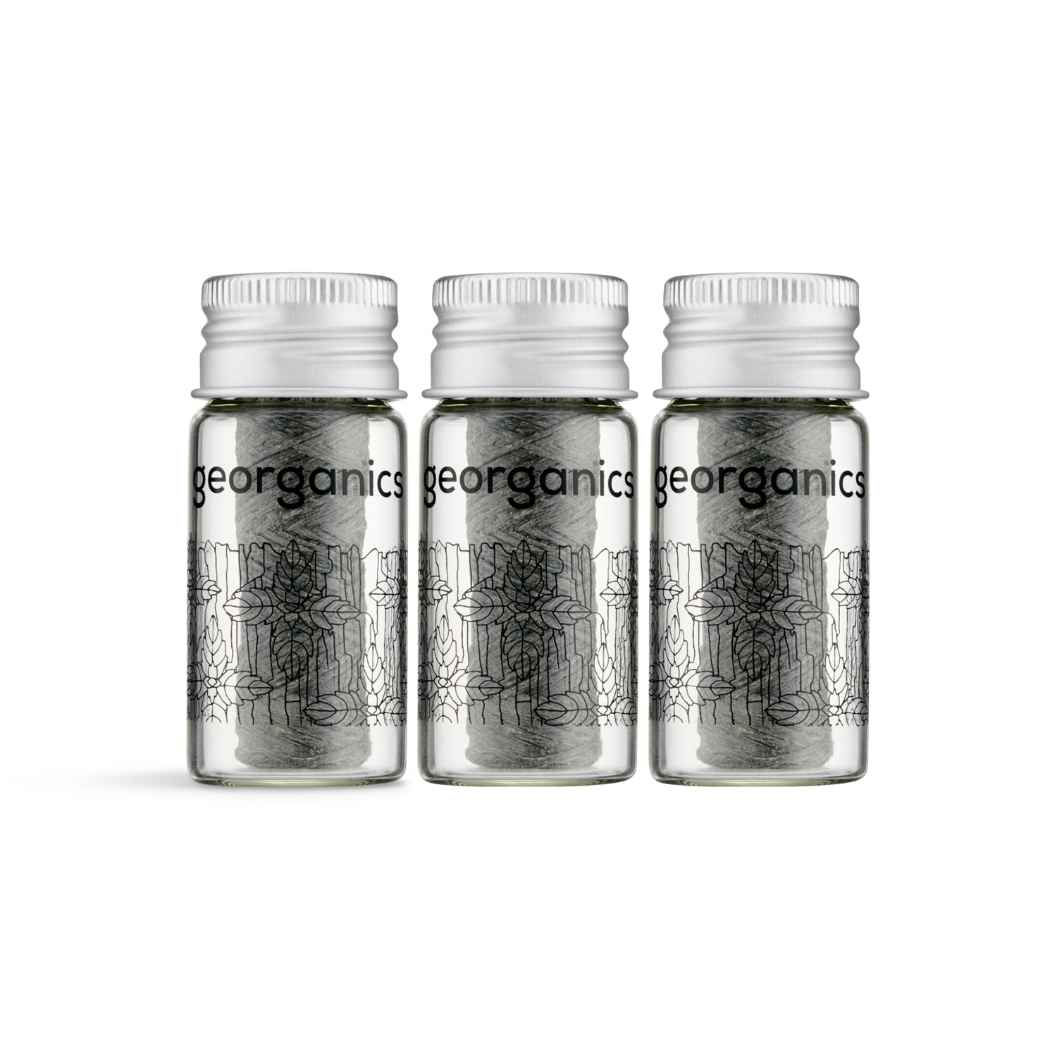 Dental Floss - Activated Charcoal 3 Bundle