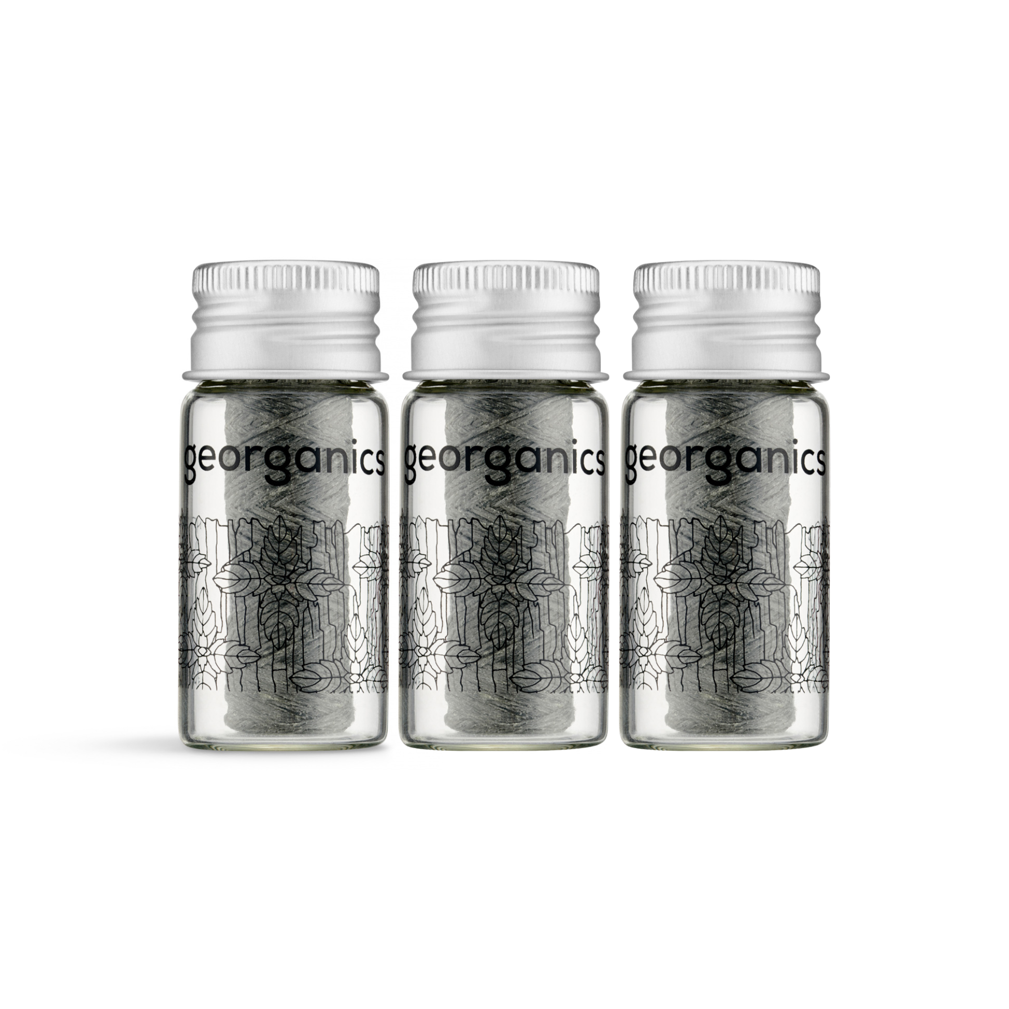 Dental Floss - Activated Charcoal 3 Bundle