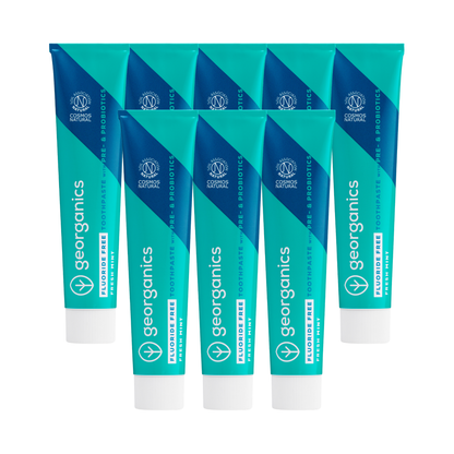 Prebiotics &amp; Probiotics with Hydroxyapatite Toothpaste - Fluoride Free