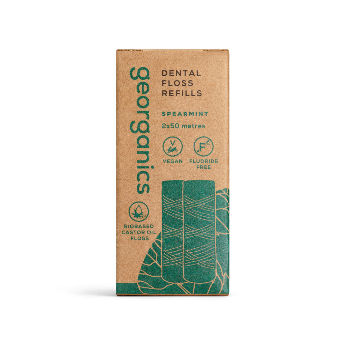 NEW Bionylon Floss Refill - Spearmint