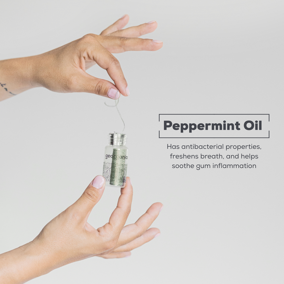 Plastic-Free Dental Floss - English Peppermint