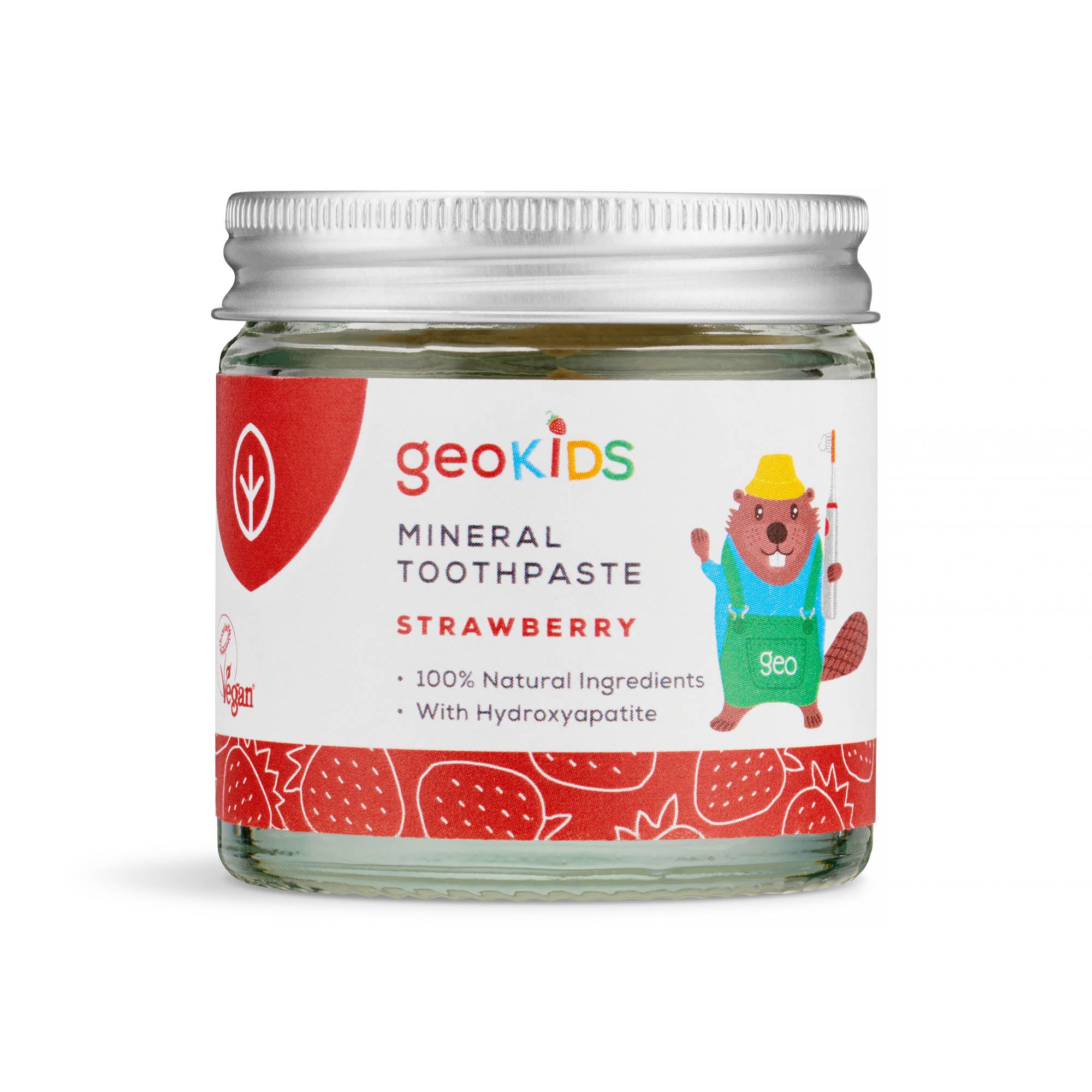 Fluoride Free Toothpaste Strawberry HYDROXYAPATITE