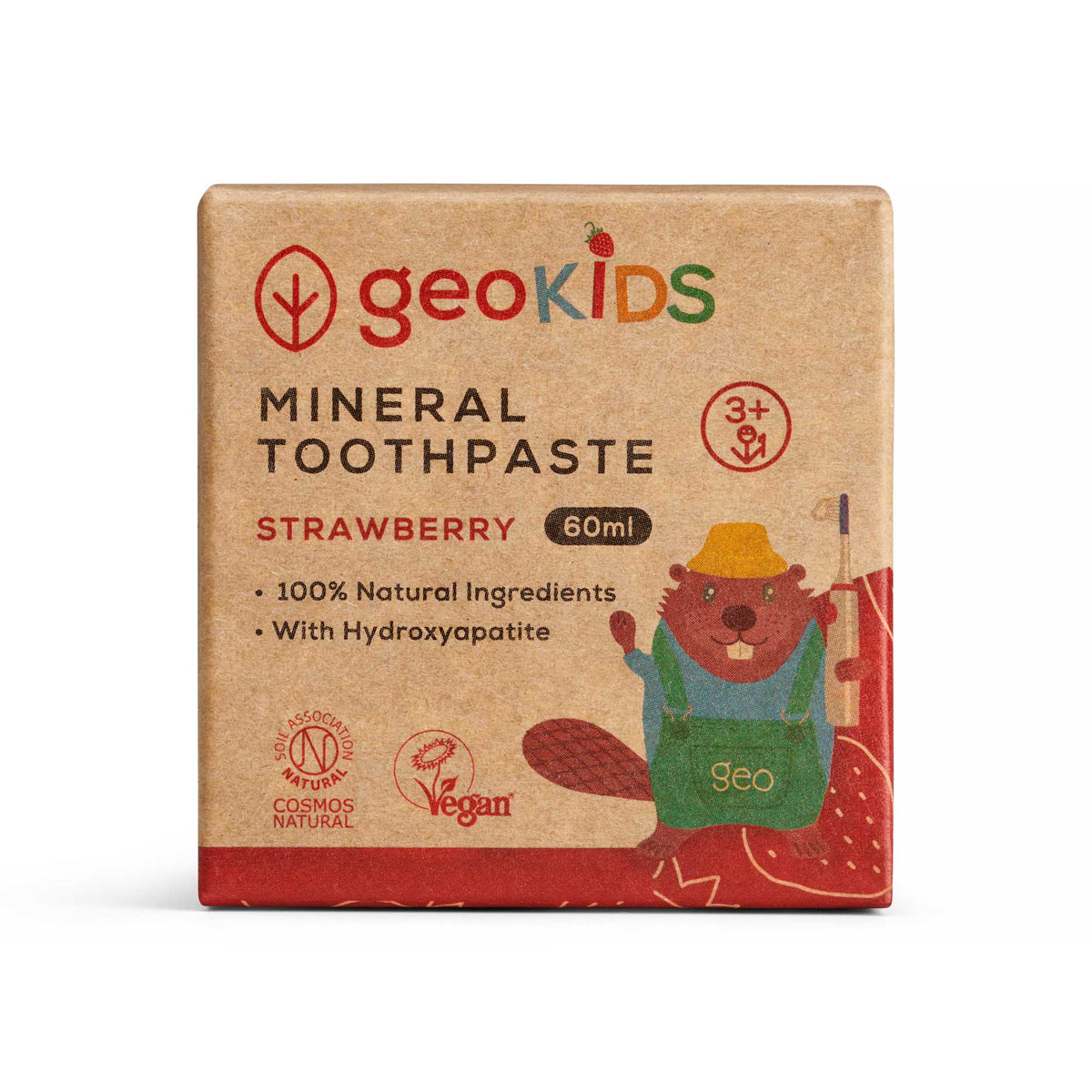 I Toothpaste NEW Fluoride Free Toothpaste for Kids - Strawberry with HYDROXYAPATITE ...