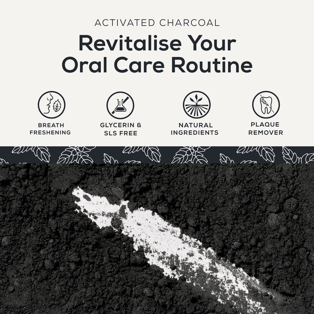 Natural Fluoride Toothpaste - Activated Charcoal