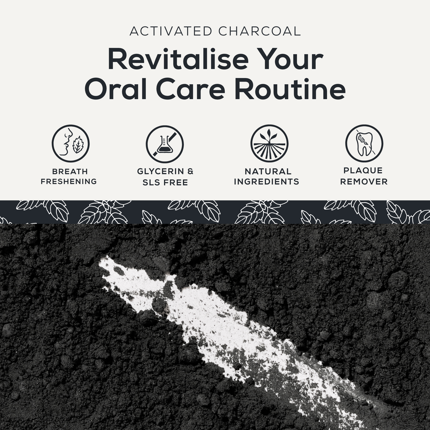 Natural Fluoride Toothpaste - Activated Charcoal