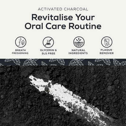 Natural Fluoride Toothpaste - Activated Charcoal