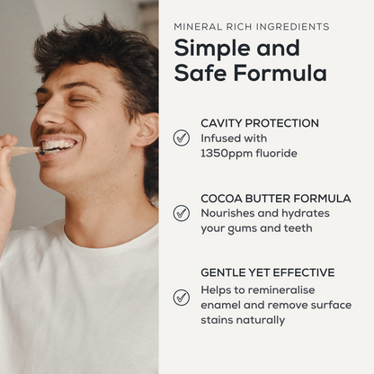 Mineral Rich Toothpaste - Activated Charcoal