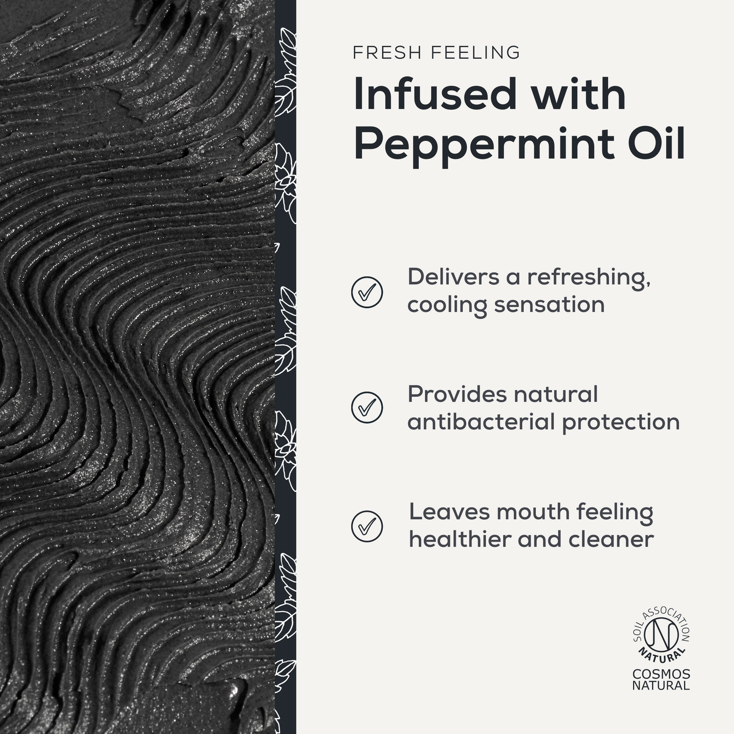 Natural Fluoride Toothpaste - Activated Charcoal
