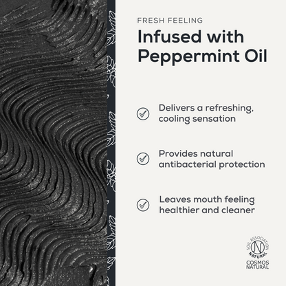 Natural Fluoride Toothpaste - Activated Charcoal
