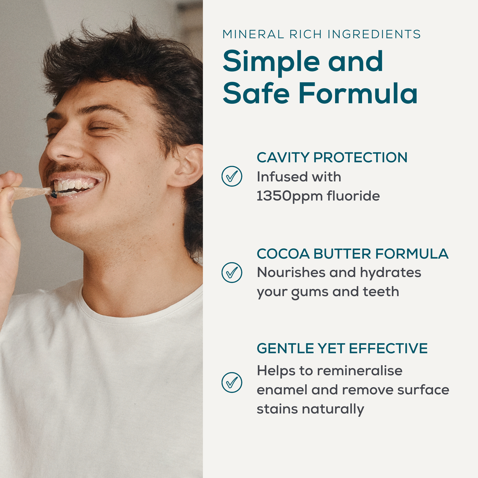 Natural Fluoride Toothpaste - English Peppermint