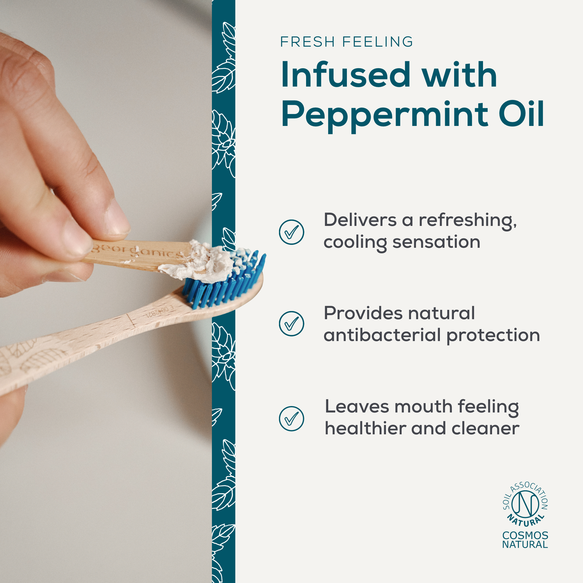 Natural Fluoride Toothpaste - English Peppermint