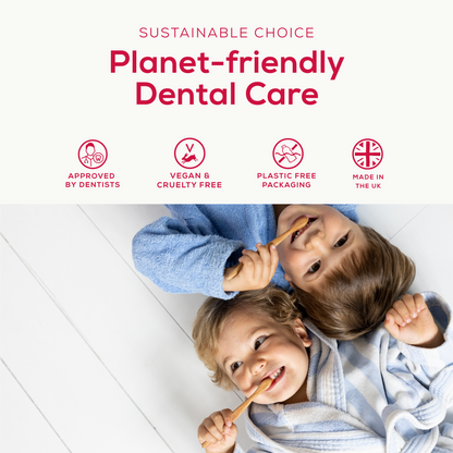 Natural Hydroxyapatite Fluoride Toothpaste - Kids Strawberry
