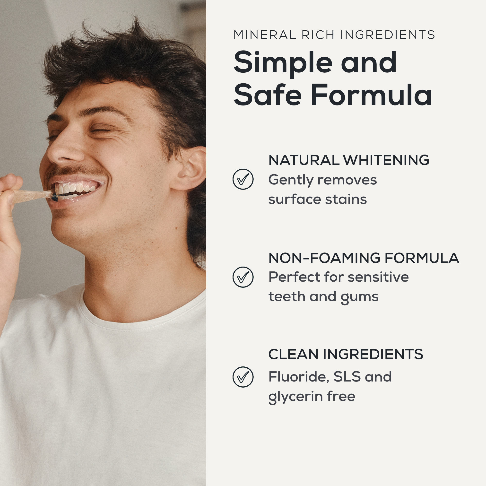 Whitening Mineral Toothpaste Powder - Activated Charcoal