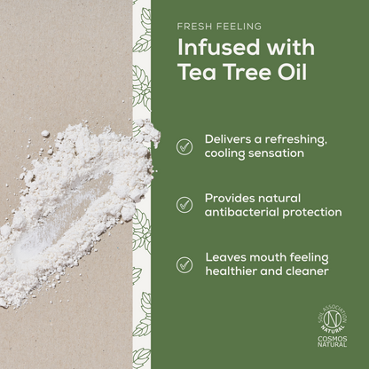 Whitening Mineral Toothpaste Powder - Tea Tree