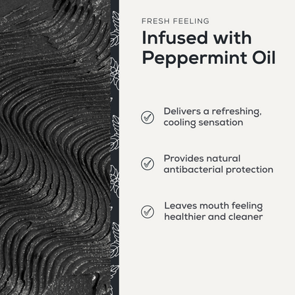 Natural Toothpaste Tablets - Activated Charcoal