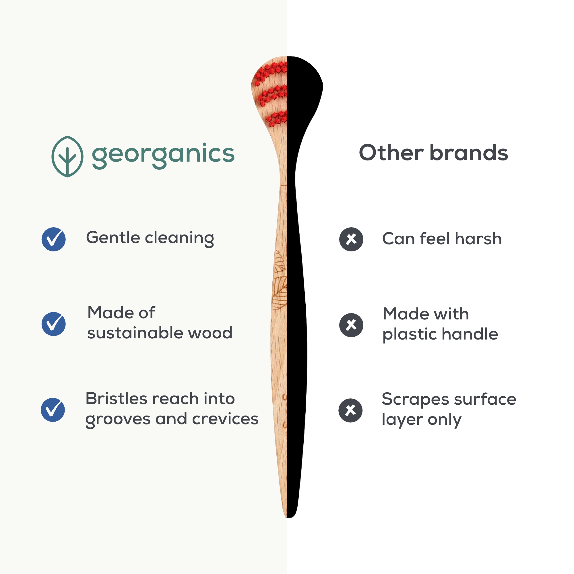 Beechwood Tongue Scraper
