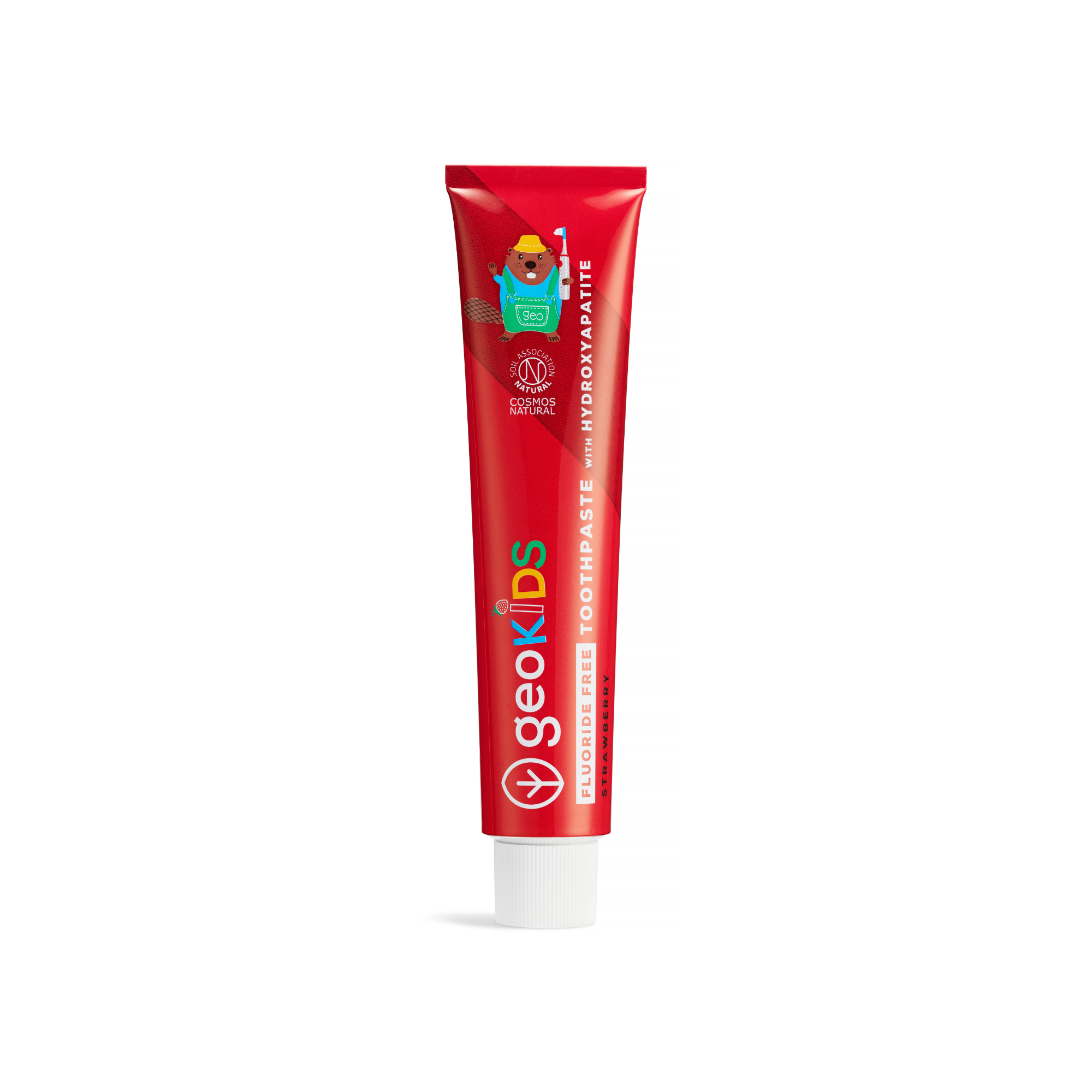Toothpaste Hydroxyapatite Strawberry Fluoride Free