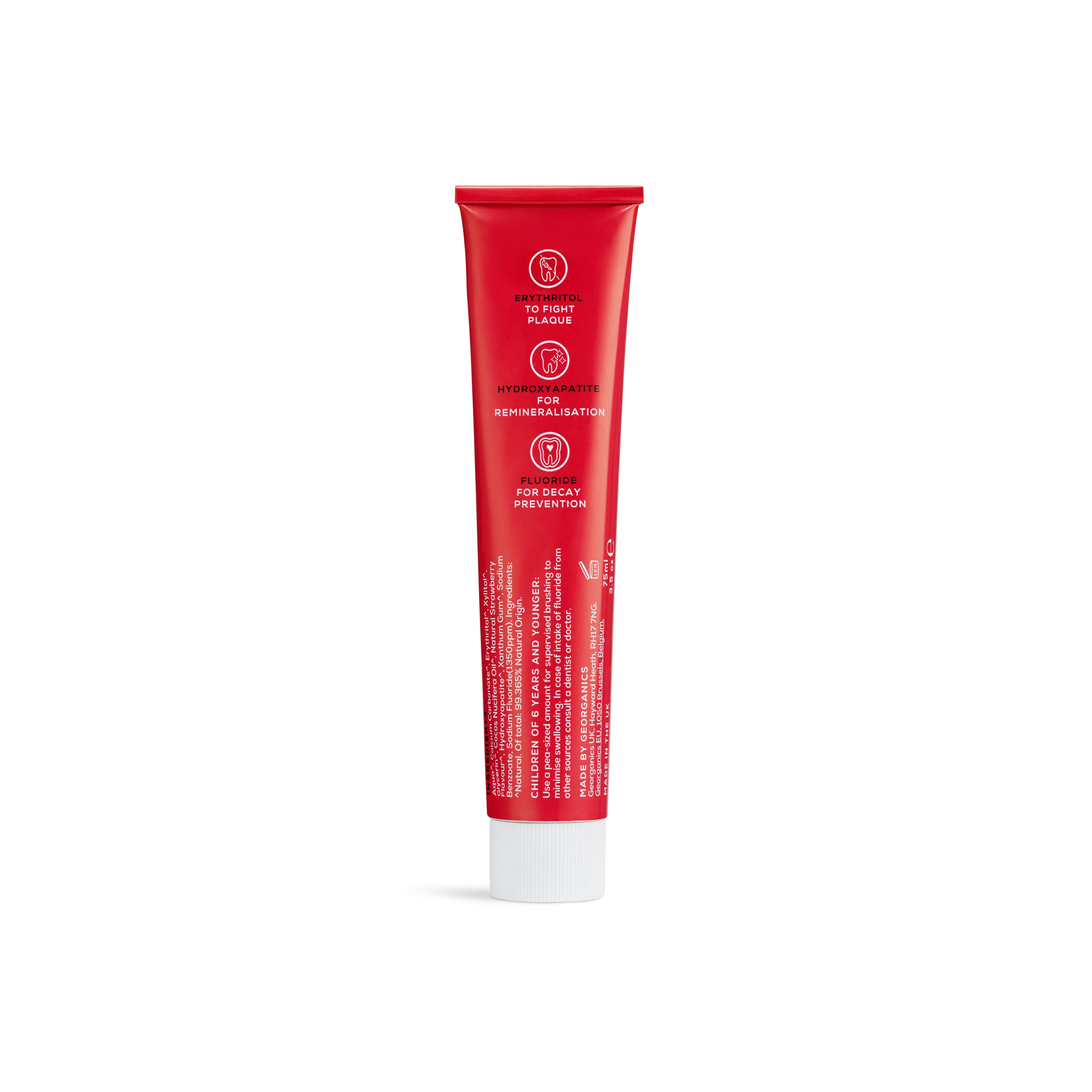 Kids toothpaste strawberry