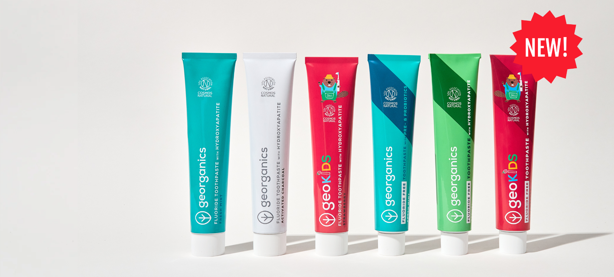 New- Fluoride-free - toothpastes